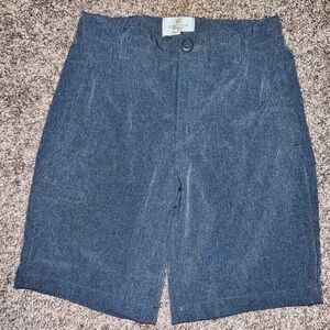 Class Club Boys comfort Performance Stretch Shorts Heather Navy Blue 8 Dri-fit